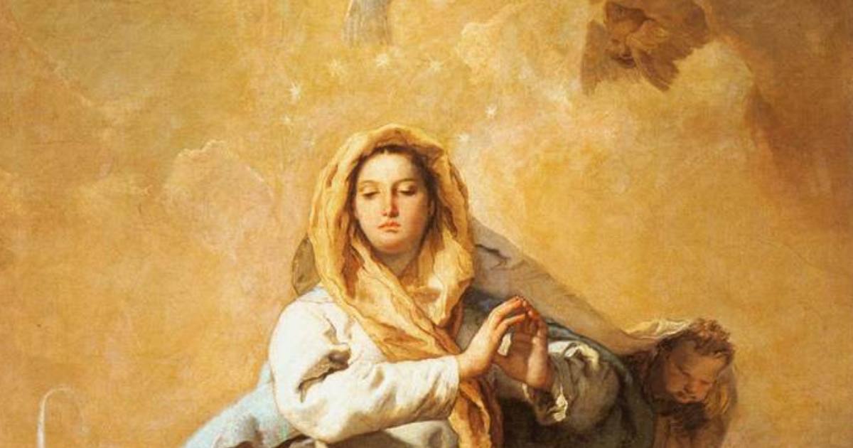 L'Immacolata Concezione, di Giambattista Tiepolo